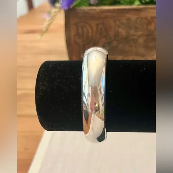 Very Rare Silpada Sterling Silver Cuff Bracelet - Picture 10 of 13